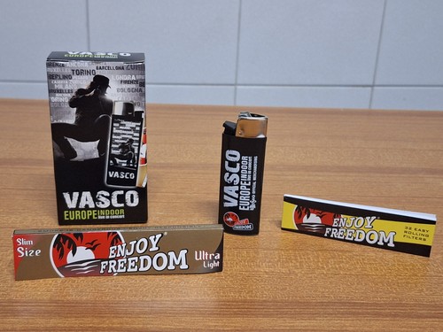 Set accendino vasco rossi enoy - set,
