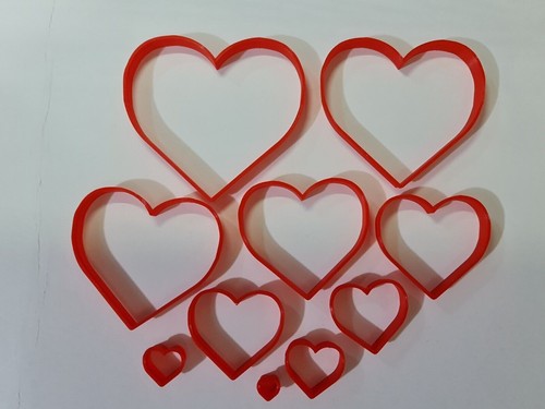 Valentines set cuore rosso - valentines, 10