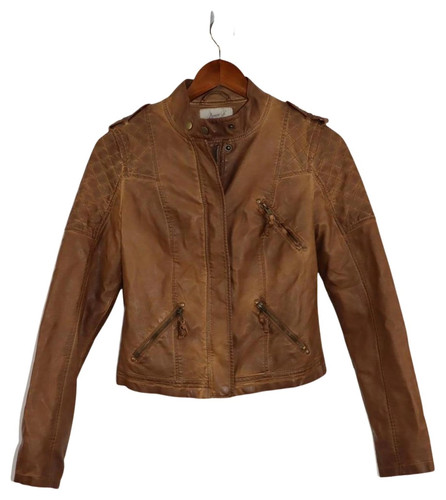 Denim giacca di pelle - giacca,