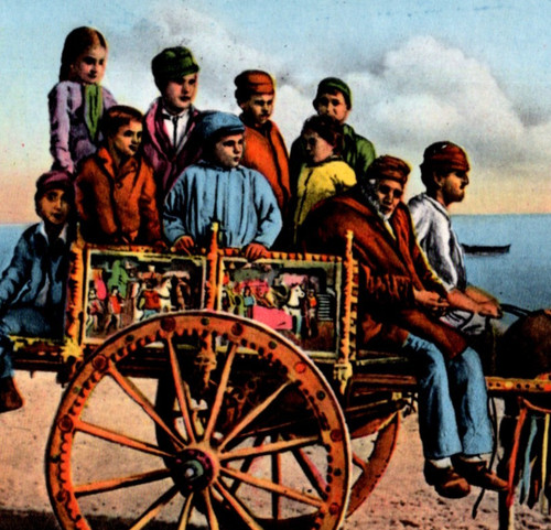 Cartolina epoca continentale - cartolina, d'epoca