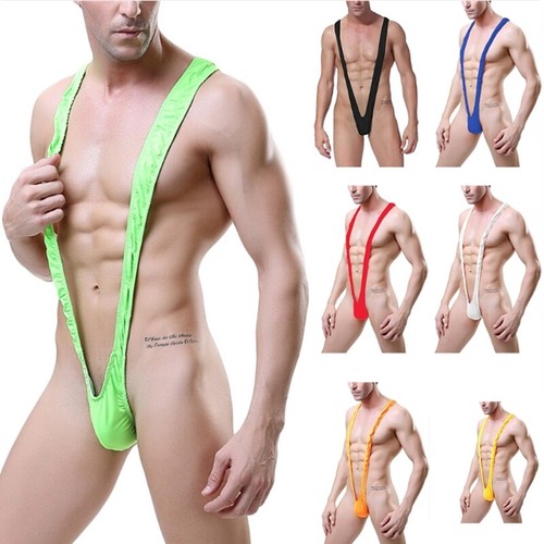 Costume borat mankini - mankini, verde