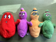 Peluches combo Barbapapa, set di 4 pupazzi anche vendibili separatamente (15cm)