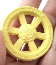 mulino bianco 80s sorpresina allegri cancellini RUOTA gialla eraser gomma