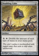 MTG DOUBLING CUBE ITALIAN - POOR/ROVINATA CUBO MOLTIPLICATORE - FD - MAGIC