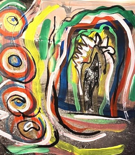 Arte totem pittura pop - , art