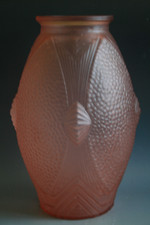 ANTICO VASO IN VETRO ART DECO