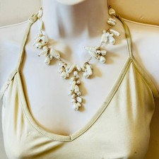 Collana cascata perle