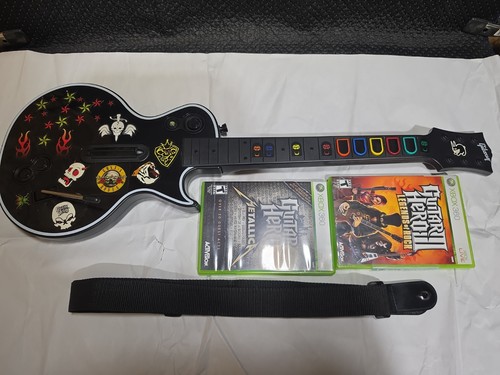 Pacchetto xbox 360 guitar - pacchetto, hero