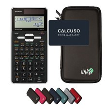 Sharp EL-W550TG incl. custodia protettiva WYNGS nera - scientifica