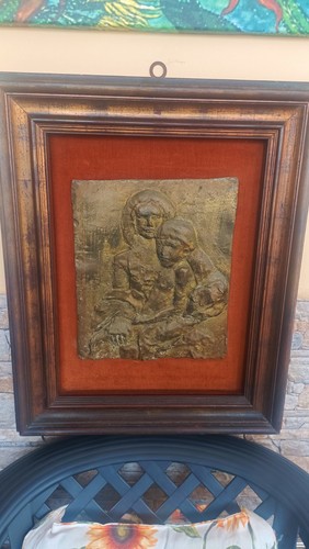 Bassorilievo bronzo - in,
