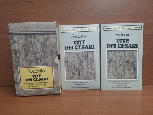 Caio svetonio tranquillo vite - svetonio,