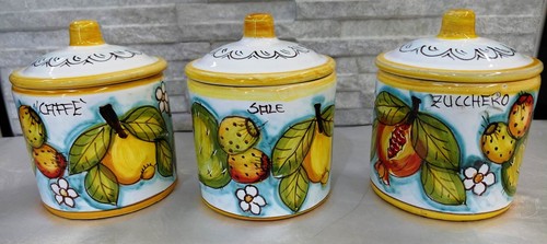 Barattoli in ceramica - barattoli, h.cm