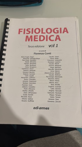 Fisiologia conti volume - fisiologia,
