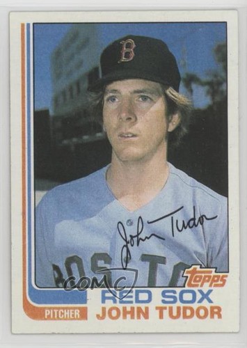 1982 topps john tudor - tudor, #558