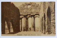 AGRIGENTO  - Tempio della Concordia , No Vg Anni 20 ? F.p. Animata 