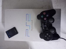 Console PS2 Sony PlayStation 2 Fat Silver Con Memory Card Cavi SCPH-50004 PAL