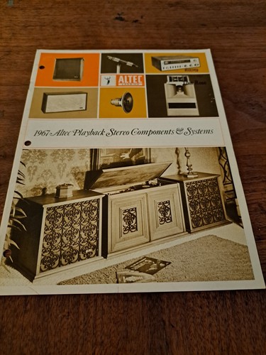 Catalogo altec 1967 - a7, 416