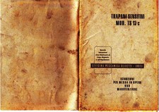 Trapano Olivetti TS Manuale uso e manutenzione PDF