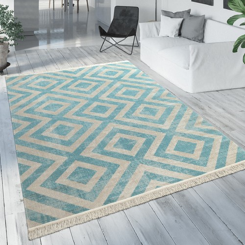 Tappeto esterno blu e - tappeto, da