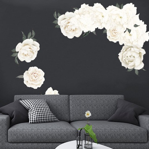 Pezzi adesivi murali fiori - 2,