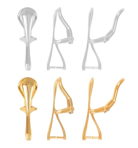 Orecchini clip argento - a,