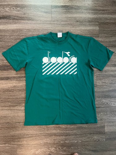 Diadora camicia oversize verde