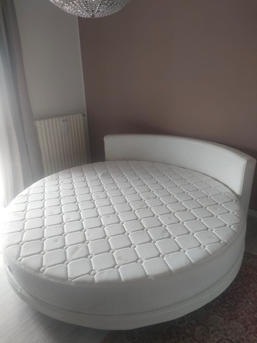 Letto matrimoniale rotondo - letto,