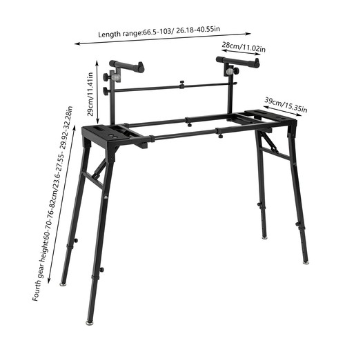 Supporto tastiera livelli dj - supporto,