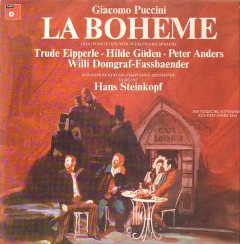 Puccini boheme hans - boheme, (hans