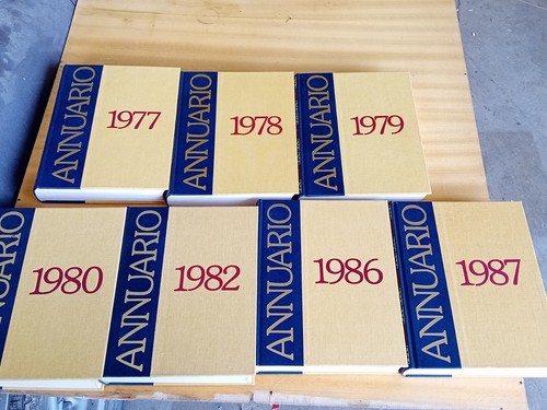 Annuari enciclopedia rizzoli - annuari,