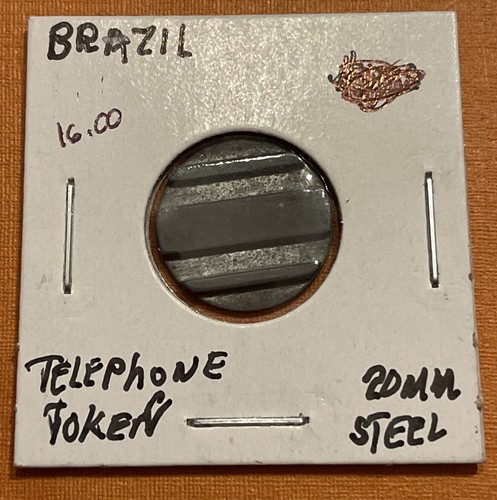Gettone telefonico brasile - gettone, in