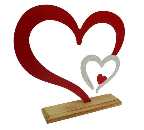 Cuore base legno 24 - base,