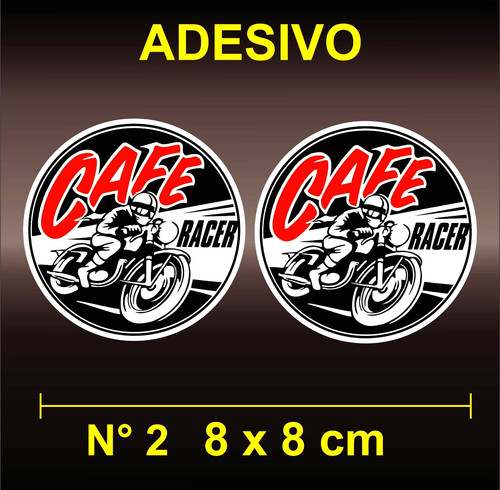 Adesivi sticker cafe racer - cafe, |