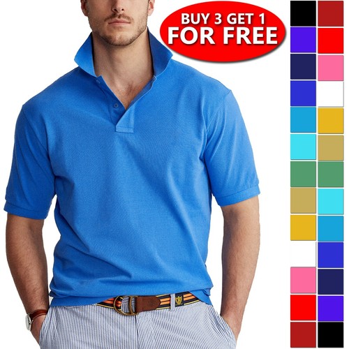 Polo uomo cotone causale