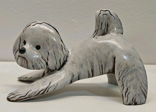 Scultura cane vintage 1998