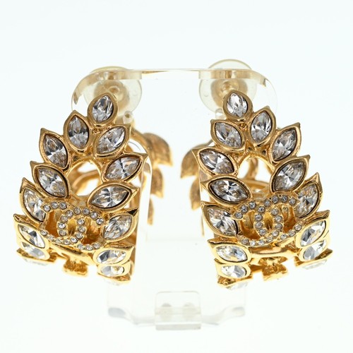 Chanel orecchini placcati oro - orecchini,