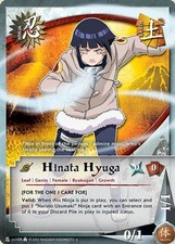 Hinata Hyuga (N-US105) - Lineage of the Legends - Naruto CCG