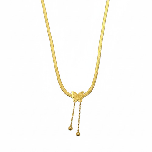 Collana catena farfalla - collana,