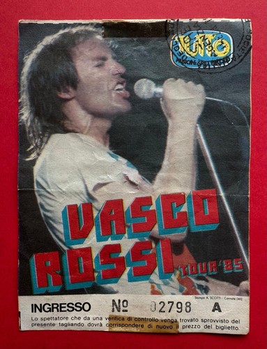Biglietto vasco rossi tour - vasco,