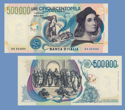 Italia 500 000 - lire,