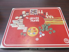 Giochi Riuniti - GIOCHI DA TAVOLA vintage ( Incompleto)