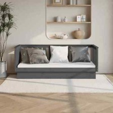 vidaXL Dormeuse Grigia 90x190