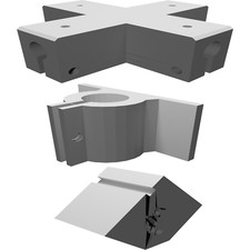 Quadcopter Frame Compatible with Xolé Broken Arrow Design for Extreme Acrobatics