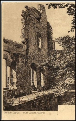 Baden 1910 castello - baden,