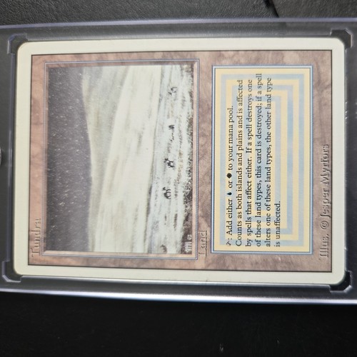 Mtg 3ed tundra dual - tundra, land