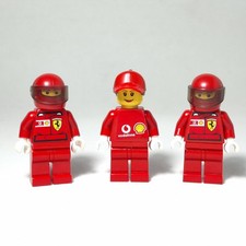 LEGO Ferrari Engineers Formula 1 Lego 3x Mini Figures F1 Racers Pit Crew
