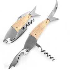 NUOVO cavatappi in legno a