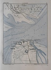 1884 Original Mappa Militare