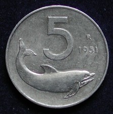 Moneta coin monnaie repubblica - moneta,
