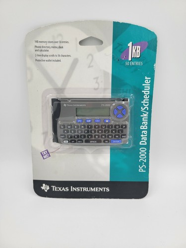 Texas instruments 2000 data - texas, ps-2000